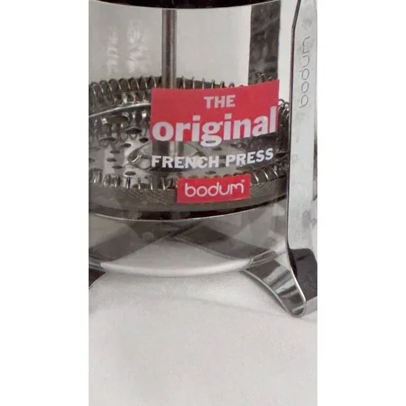 Bodum The Original French Press Coffee Maker 34 Oz Glass & Stainless Steel - Picture 3 of 10